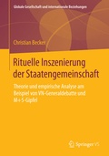 Cover: Rituelle Inszenierung der Staatengemeinschaft - Springer VS