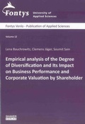 Cover: Empirical analysis of the Degree of Diversification and Its Impact on Business Performance and Corporate Valuation by Shareholder - Shaker