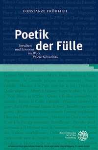 Abbildung von: Poetik der Fülle - Universitätsverlag Winter