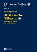 Cover: Afrikanische Silbenspiele - Peter Lang Verlag