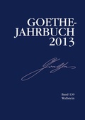 Cover: Goethe-Jahrbuch 130, 2013 - Wallstein