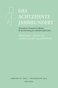 Cover: Illuminismo - jenseits von Aufkl&auml;rung und Gegenaufkl&auml;rung - Wallstein
