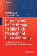 Cover: Robust Control for Grid Voltage Stability: High Penetration of Renewable Energy - Springer