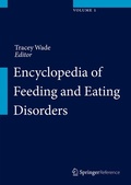 Cover: Encyclopedia of Feeding and Eating Disorders - Springer