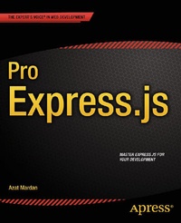 Enlarge image Cover: Pro Express.js - APress