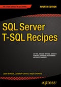 Cover: SQL Server T-SQL Recipes - APress