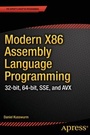 Cover: Modern X86 Assembly Language Programming - APress