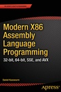 Cover: Modern X86 Assembly Language Programming - APress