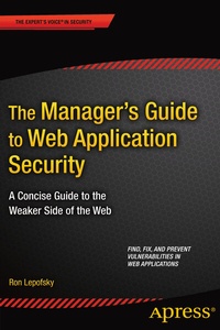 Abbildung von: The Manager's Guide to Web Application Security - Apress