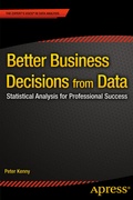 Cover: Better Business Decisions from Data - APress