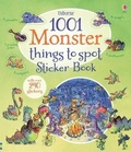 Cover: 1001 Monster Things to Spot Sticker Book - Usborne Publishing Ltd