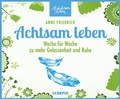 Cover: Achtsam leben - Tischaufsteller - Scorpio Verlag