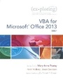 Cover: Exploring VBA for Microsoft Office 2013, Brief - Pearson