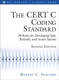Abbildung von: CERT (R) C Coding Standard, Second Edition, The - Addison Wesley