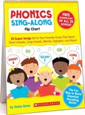 Cover: Phonics Sing-Along Flip Chart - Scholastic Teaching Resources