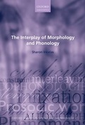 Cover: The Interplay of Morphology and Phonology - Oxford University Press