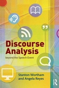 Cover: Discourse Analysis beyond the Speech Event - Routledge