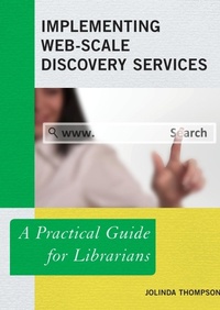 Abbildung von: Implementing Web-Scale Discovery Services - Rowman & Littlefield Publishers