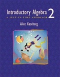 Cover: Introductory Algebra - Brooks/Cole