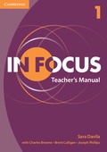 Cover: In Focus Level 1 Teacher's Manual - Cambridge University Press