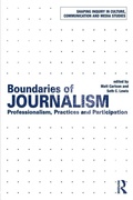 Cover: Boundaries of Journalism - Routledge
