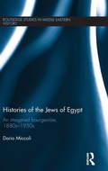 Cover: Histories of the Jews of Egypt - Routledge