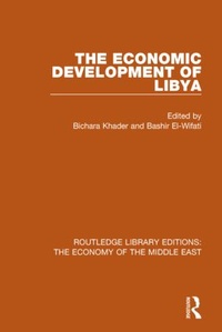Enlarge image Cover: The Economic Development of Libya - Routledge