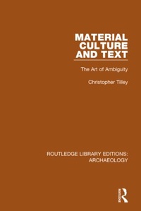 Enlarge image Cover: Material Culture and Text - Routledge