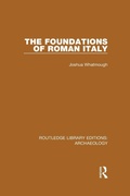 Cover: The Foundations of Roman Italy - Routledge