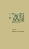 Cover: Manuscript Sources of Medieval Medicine - Routledge