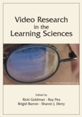 Cover: Video Research in the Learning Sciences - Routledge
