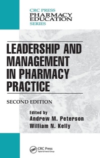 Enlarge image Cover: Leadership and Management in Pharmacy Practice - Routledge