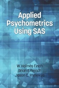 Cover: Applied Psychometrics Using SAS - Information Age Publishing