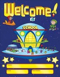 Enlarge image Cover: Space Welcome Chart - Teacher's Friend Publications