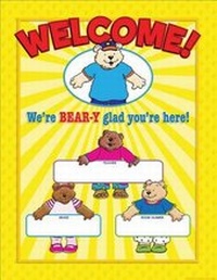 Enlarge image Cover: Bears Welcome Chart - Teacher's Friend Publications