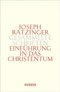 Cover: Einf&uuml;hrung in das Christentum - Verlag Herder
