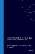 Cover: Optictal Dissertation on Vision, 1746 - Brill | Hes & De Graaf