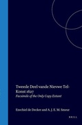 Cover: Tweede deel vande Nievwe Tel-Konst, 1627 - Brill | Hes & De Graaf
