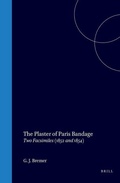 Cover: The Plaster of Paris Bandage - Brill | Hes & De Graaf