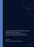 Cover: The Atlas Blaeu-Van der Hem of the Austrian National Library, Volume III - Brill | Hes & De Graaf