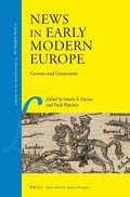 Cover: News in Early Modern Europe - Brill