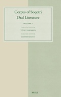 Cover: Corpus of Soqotri Oral Literature - Brill