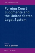 Cover: Foreign Court Judgments and the United States Legal System - Martinus Nijhoff