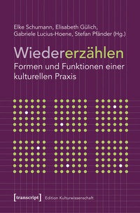 Enlarge image Cover: Wiedererzählen - transcript