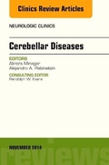 Cover: Cerebellar Disease, An Issue of Neurologic Clinics: Volume 32-4 - Elsevier