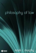 Cover: Philosophy of Law - Wiley-Blackwell