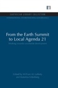 Cover: From the Earth Summit to Local Agenda 21 - Routledge