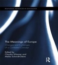 Cover: The Meanings of Europe - Routledge