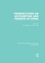 Cover: Perspectives on Accounting and Finance in China (RLE Accounting) - Routledge