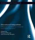 Cover: Educational Inequalities - Routledge